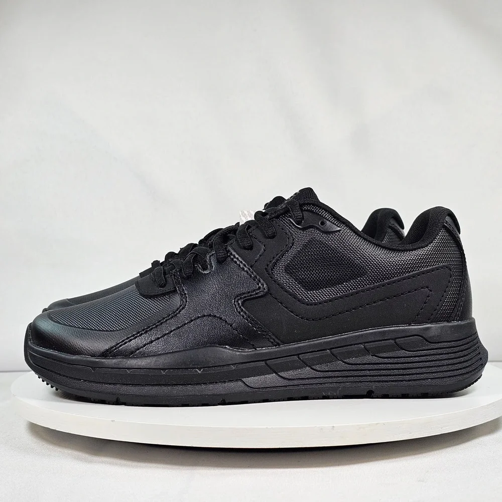 Shoes For Crews Liberty Black Slip Resistant Work Sneakers Women 6.5 HSV10-01/26